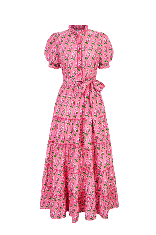Bubblegum Zinnia Matilda Dress