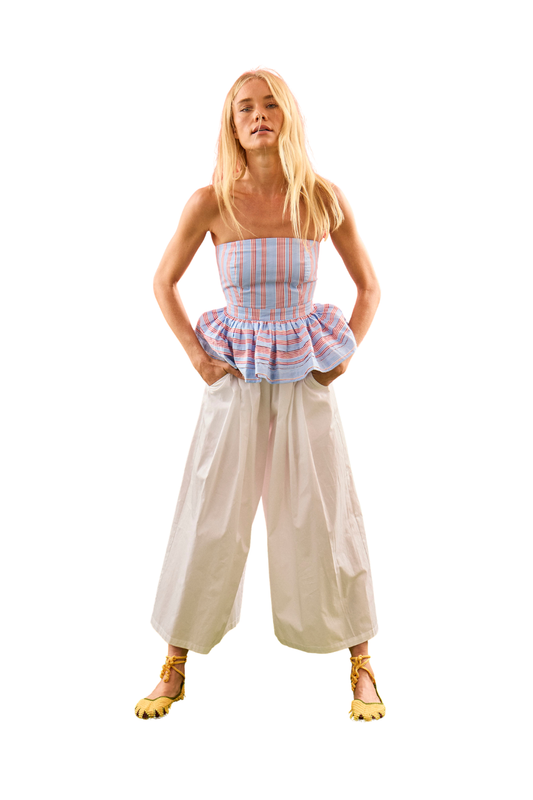 Vera Top in Seaside Stripe