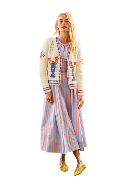 Nantucket Dress in Seaside Stripe