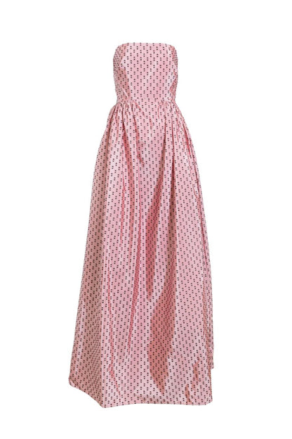 Audrey Gown in Rose Quartz/Nori Multi