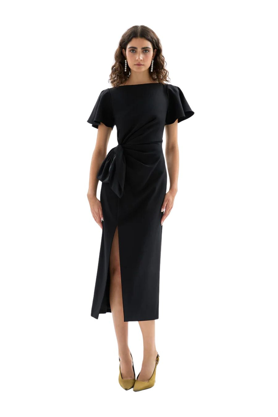 Emeline Dress in Noir