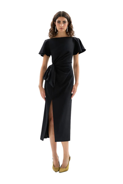 Emeline Dress in Noir