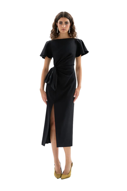 Emeline Dress in Noir