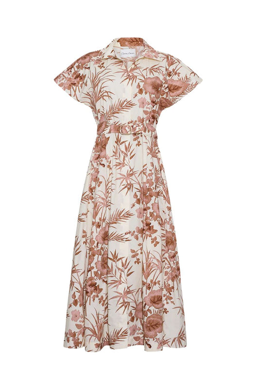 Sawyer Dress in Paradise Camel