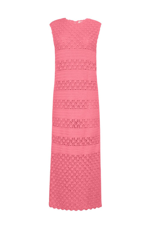 Amara Dress in Taffy Pink