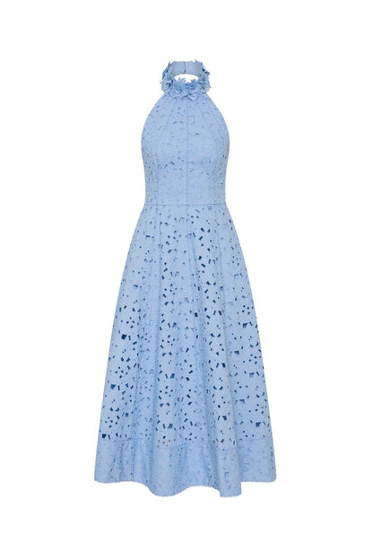 Nuvola Halter Midi in Blue