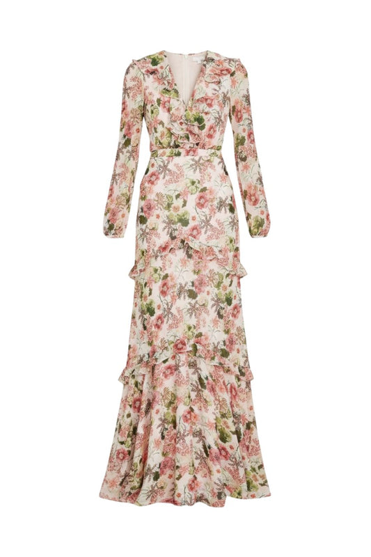 Rita-C Dress in Plumeria Blush