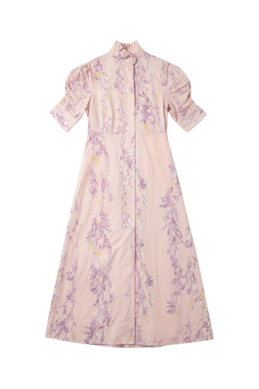 Venetia Dress in Pink/Wisteria