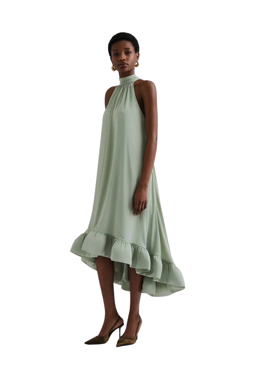Sabrina Midi Dress in Sage