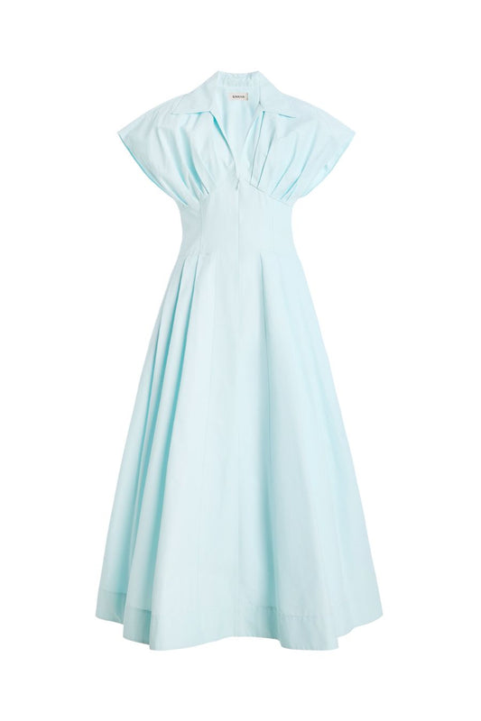 Farlow Midi Dress in Sky