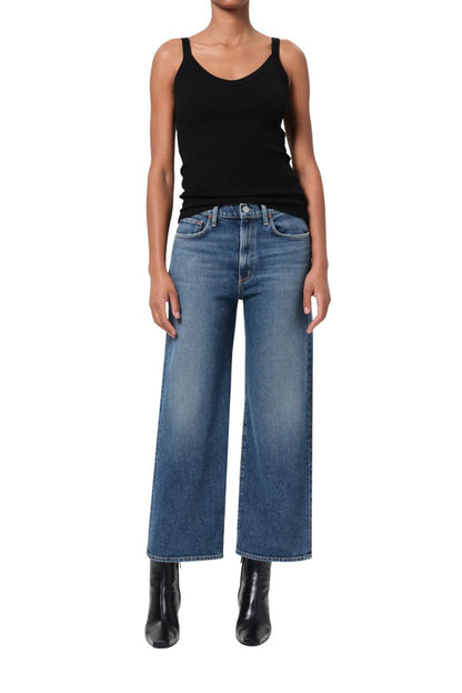 Harper Crop Jean in Enroll