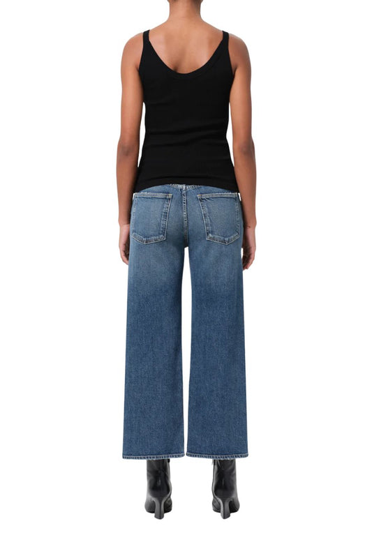 Harper Crop Jean in Enroll
