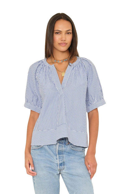 Josette Top in True Blue