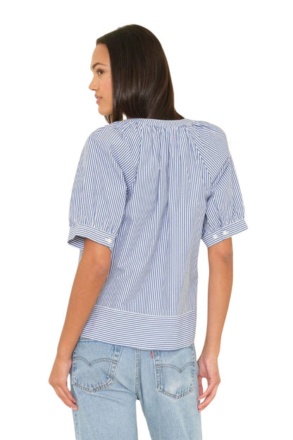 Josette Top in True Blue