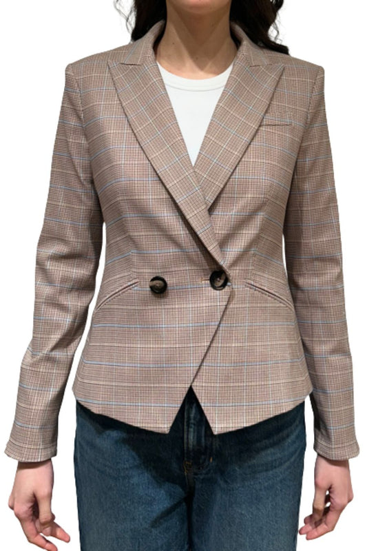 Cropped Rickie Dickey Jacket in Hazelnut Multi