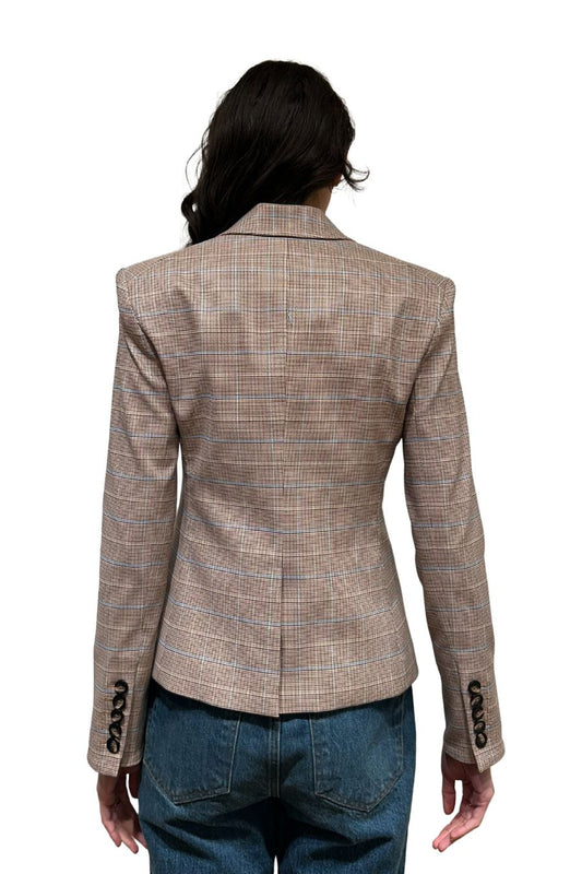 Cropped Rickie Dickey Jacket in Hazelnut Multi