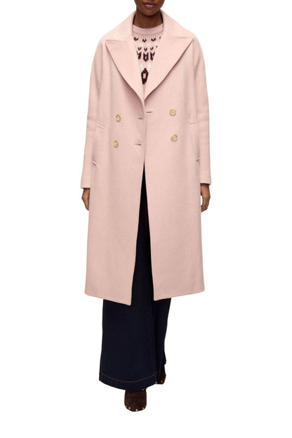 Della Dickey Coat in Deep Petal