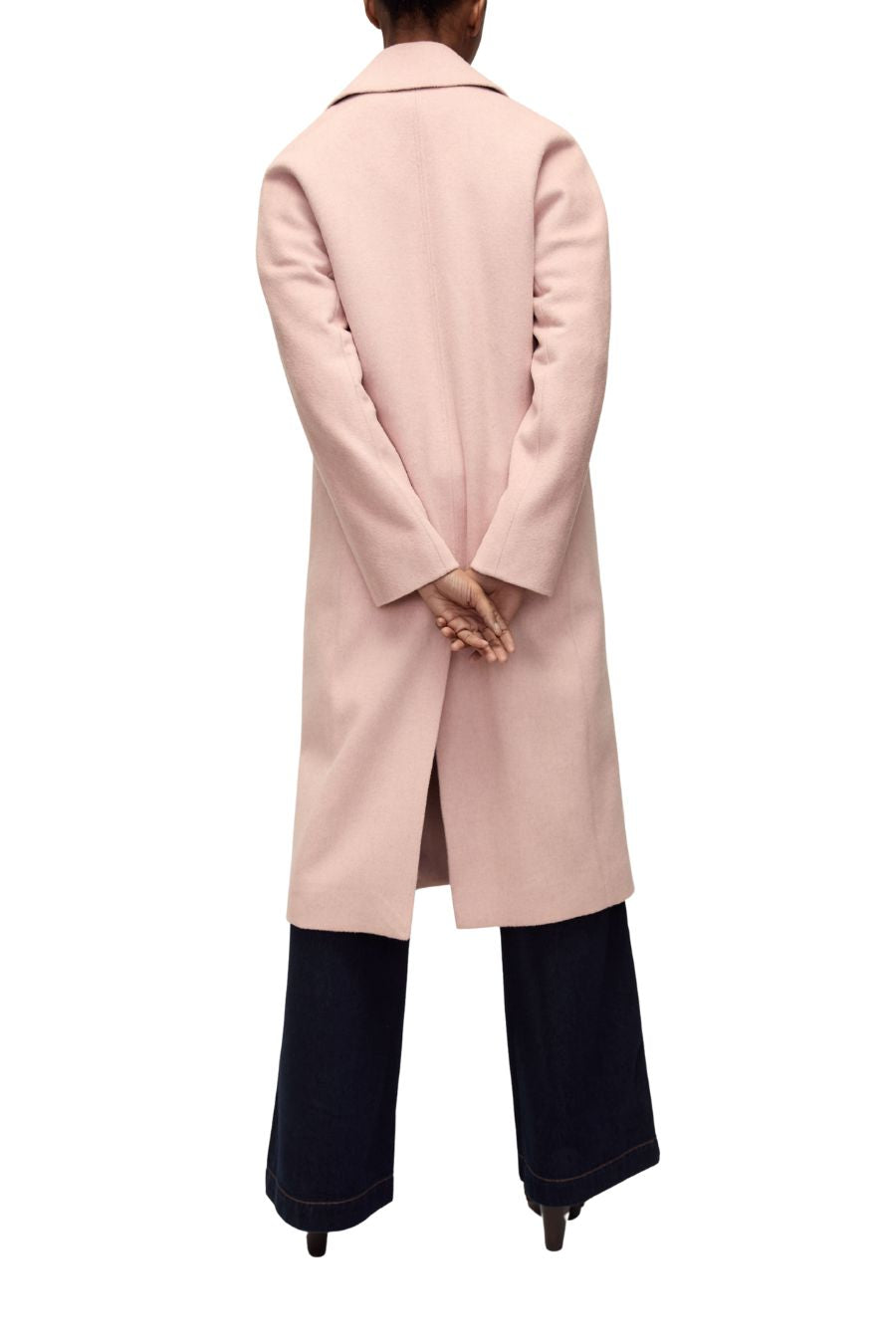 Della Dickey Coat in Deep Petal