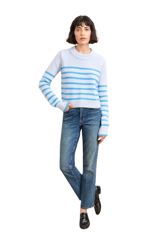 Mini Marin Sweater in Light Blue/Blue