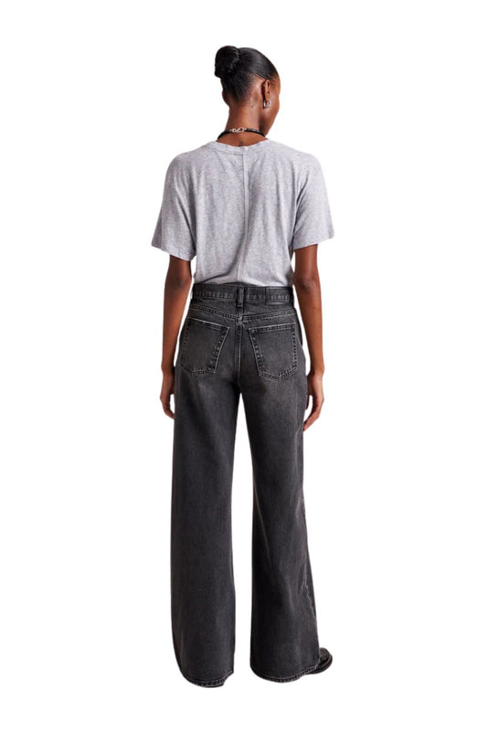 Isadora High-Rise Wide-Leg Jean in Fred