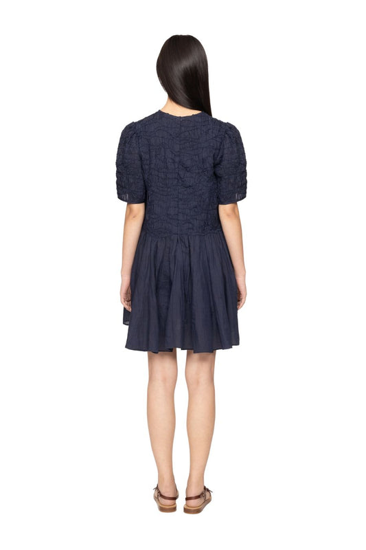 Imogen S/S Dress in Navy