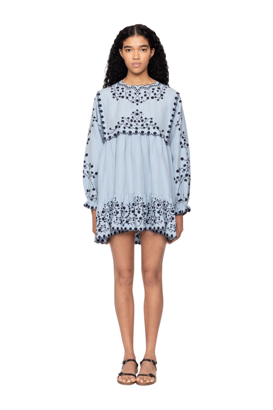 Frances Dress in Blue