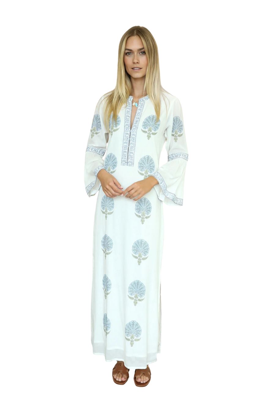 Eucalyptus Medallion Kaftan