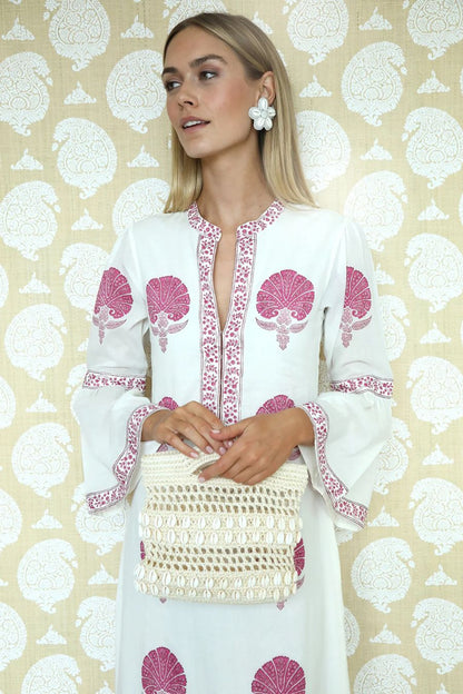 Pomegranate Medallion Kaftan