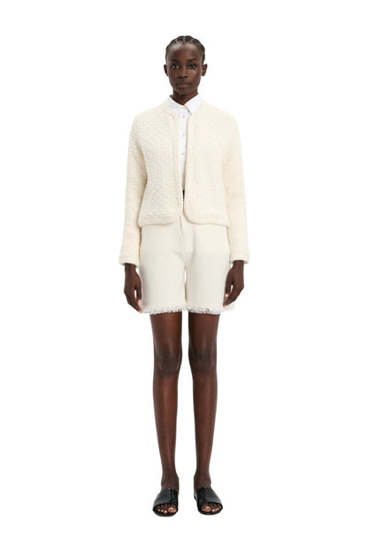 The Tate Jacket in Ivory