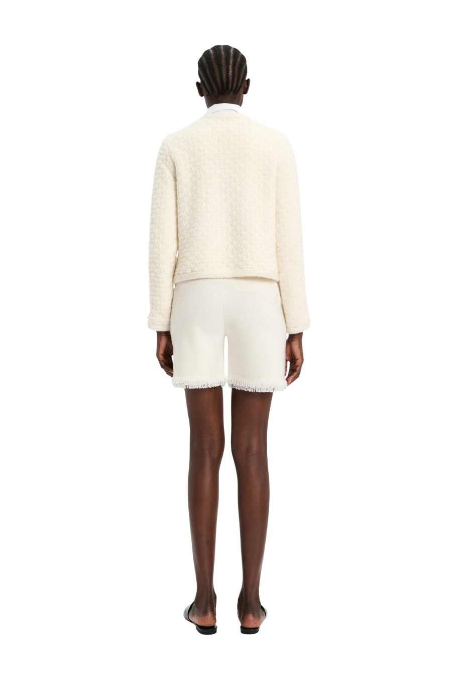 The Tate Jacket in Ivory