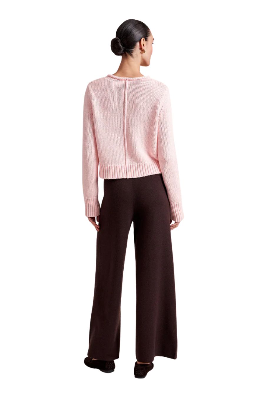 Solid Mini Marina Sweater in Blush