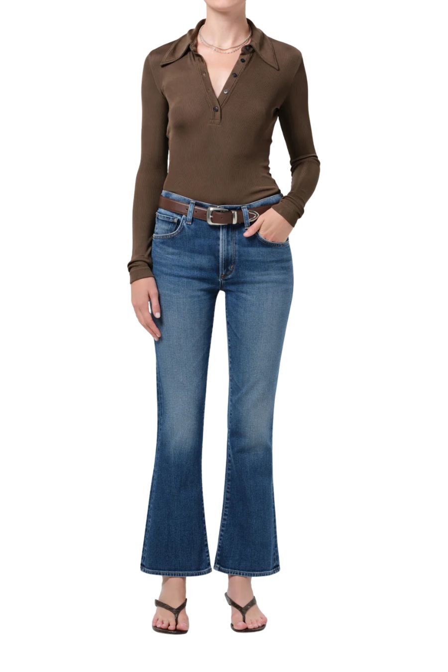 Goldie Kick Flare in Allister