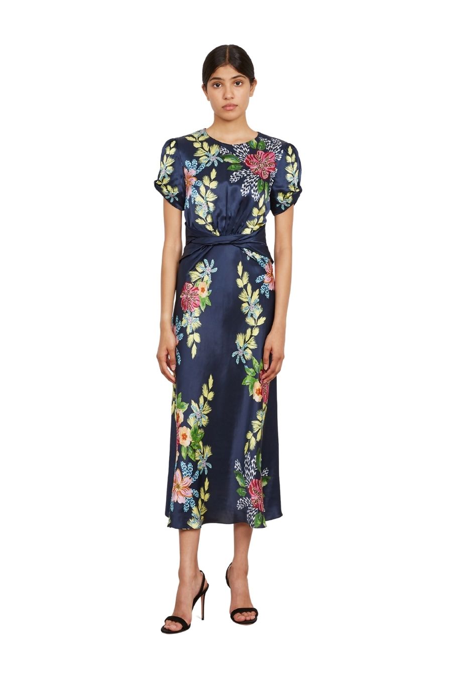 Gwen-C Dress in Hosta Trellis