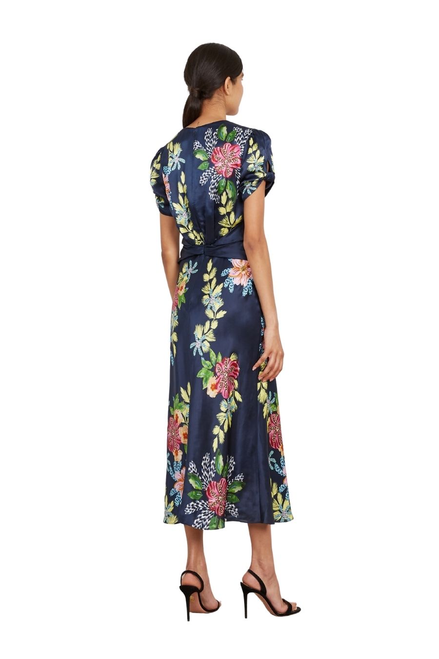 Gwen-C Dress in Hosta Trellis