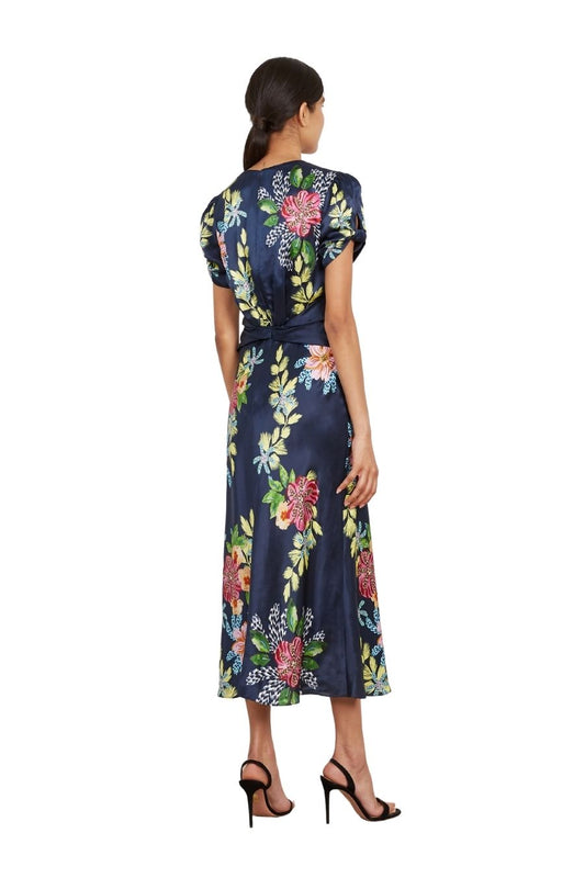 Gwen-C Dress in Hosta Trellis