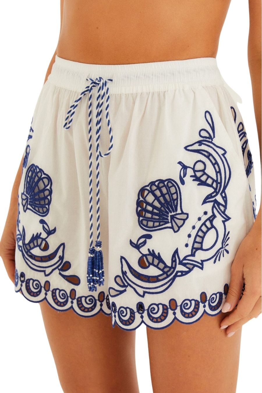 Off-White Garden Tiles Richelieu Shorts