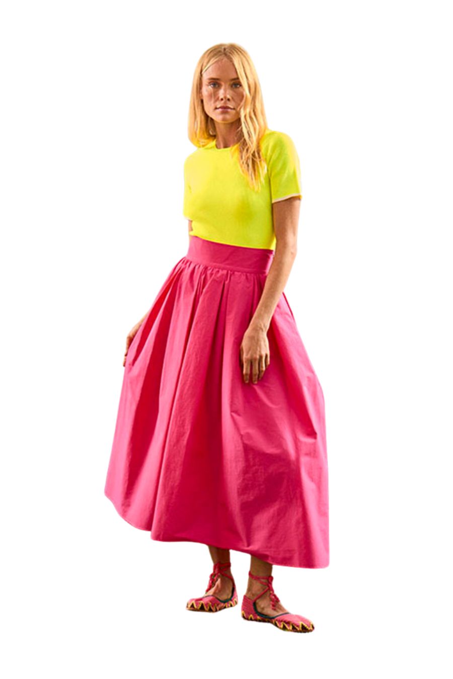 Avenue Skirt in Fuchsia