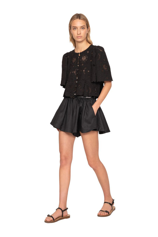 Gardener Top in Black