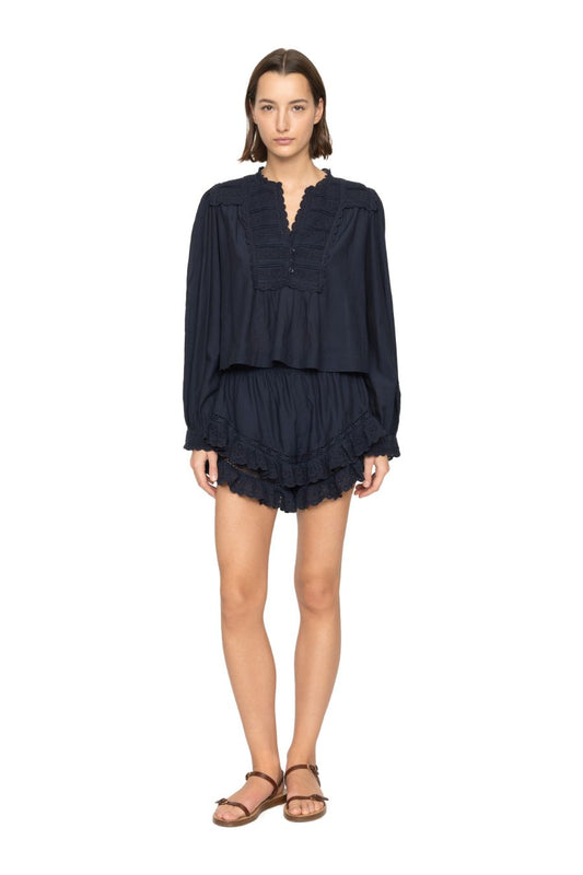 Eliza Shorts in Navy