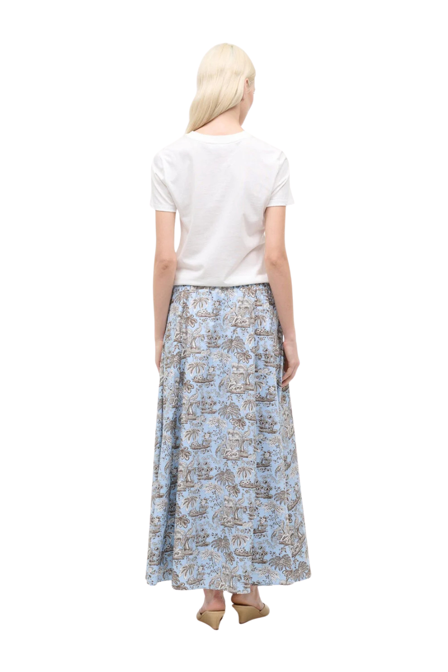 Axel Skirt in Sky Toile