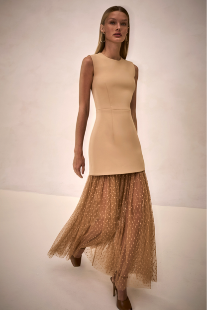 Simonette Dress in Savanna