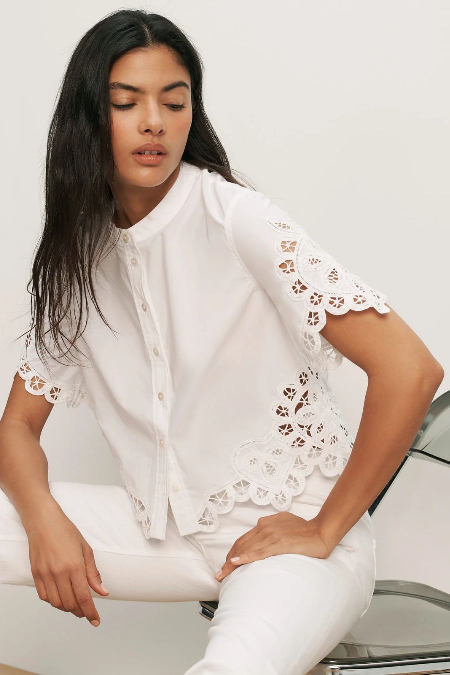 Aleck Shirt in White