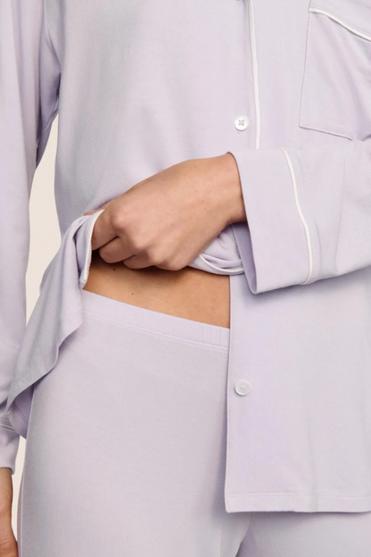 Gisele TENCEL™ Modal Long PJ Set in Thistle/Ivory