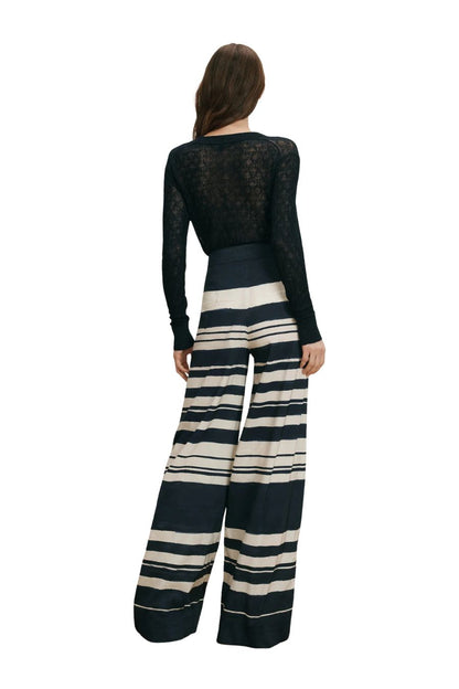 Heron Pant in Navy/Dove