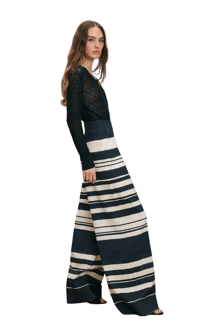 Heron Pant in Navy/Dove