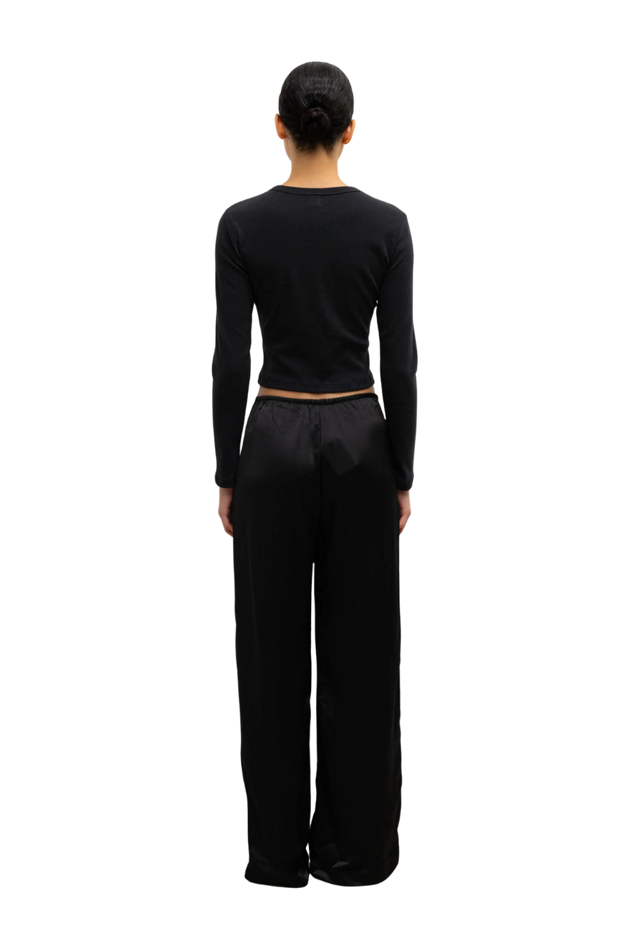 Barb Wide Leg Pant in Black