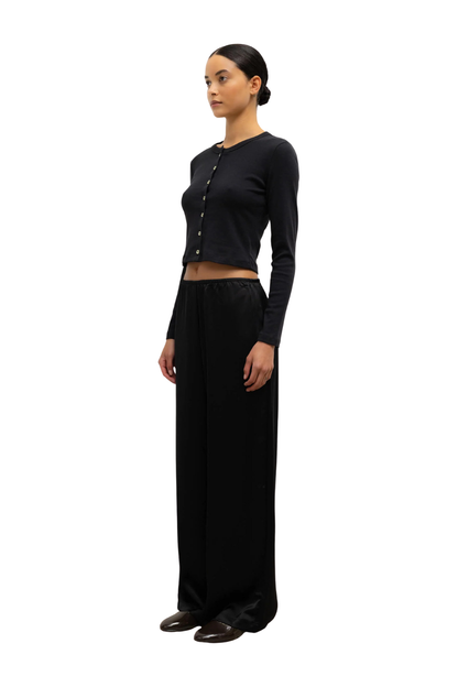 Barb Wide Leg Pant in Black