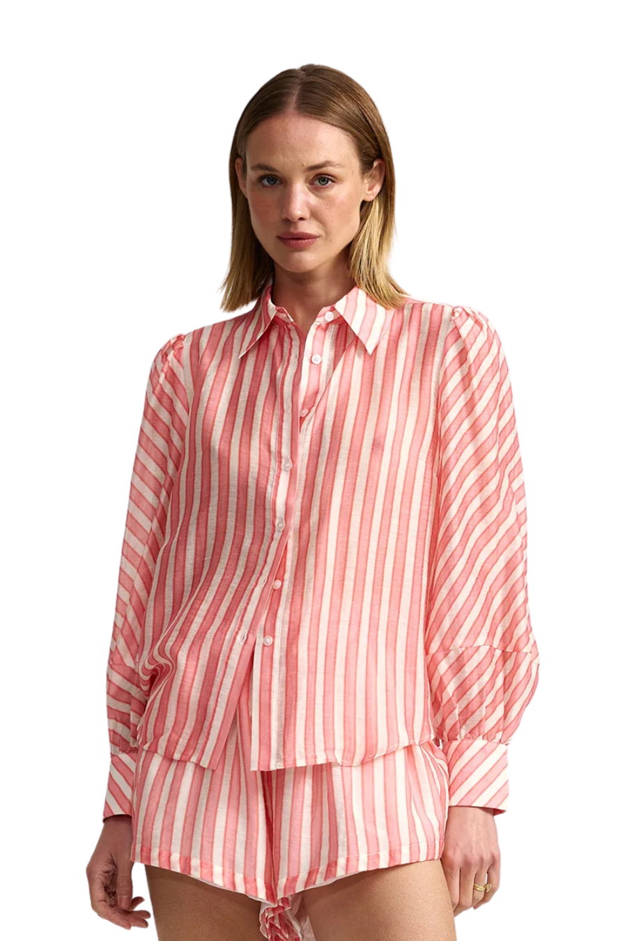 Celina Blouse in Parfait Stripe