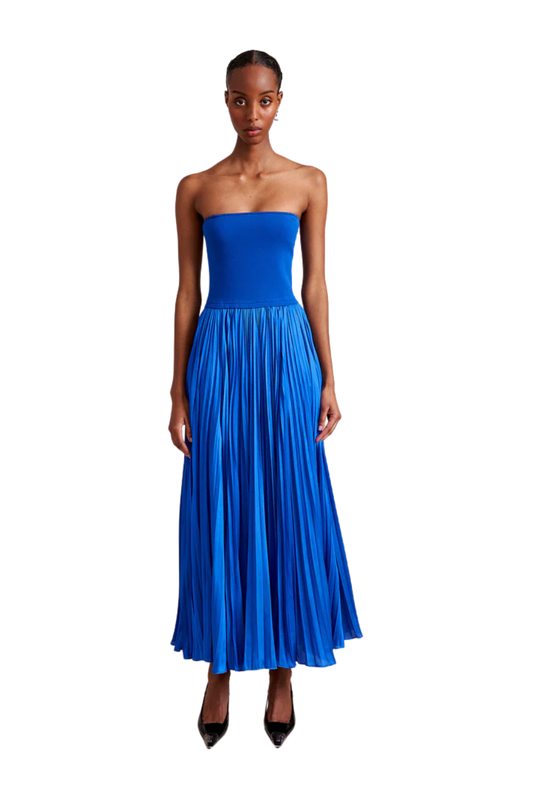 Estelle Dress in Cobalt