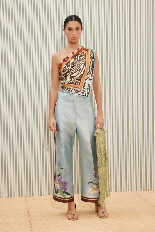 Alfie Pant in Ice Blue